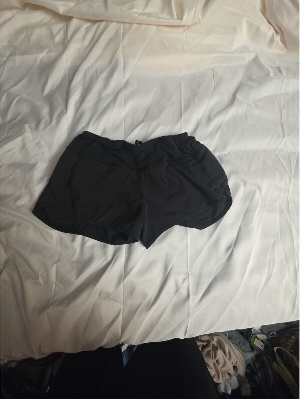 Lululemon Speed Up Low-Rise Lined Athletic Running Shorts Black Size 4